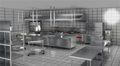 四川不锈钢厨具之大型厨房设计注意事项