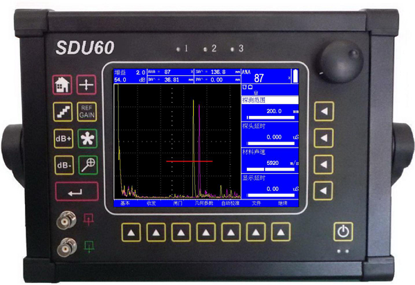 SDU60增强型真彩色全数字智能超声波探伤仪