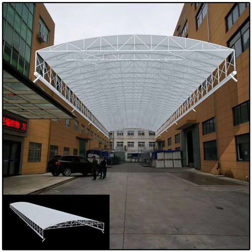 鑫盛泰钢结构工程有限公司是一家制作户外大型推拉雨棚的公司