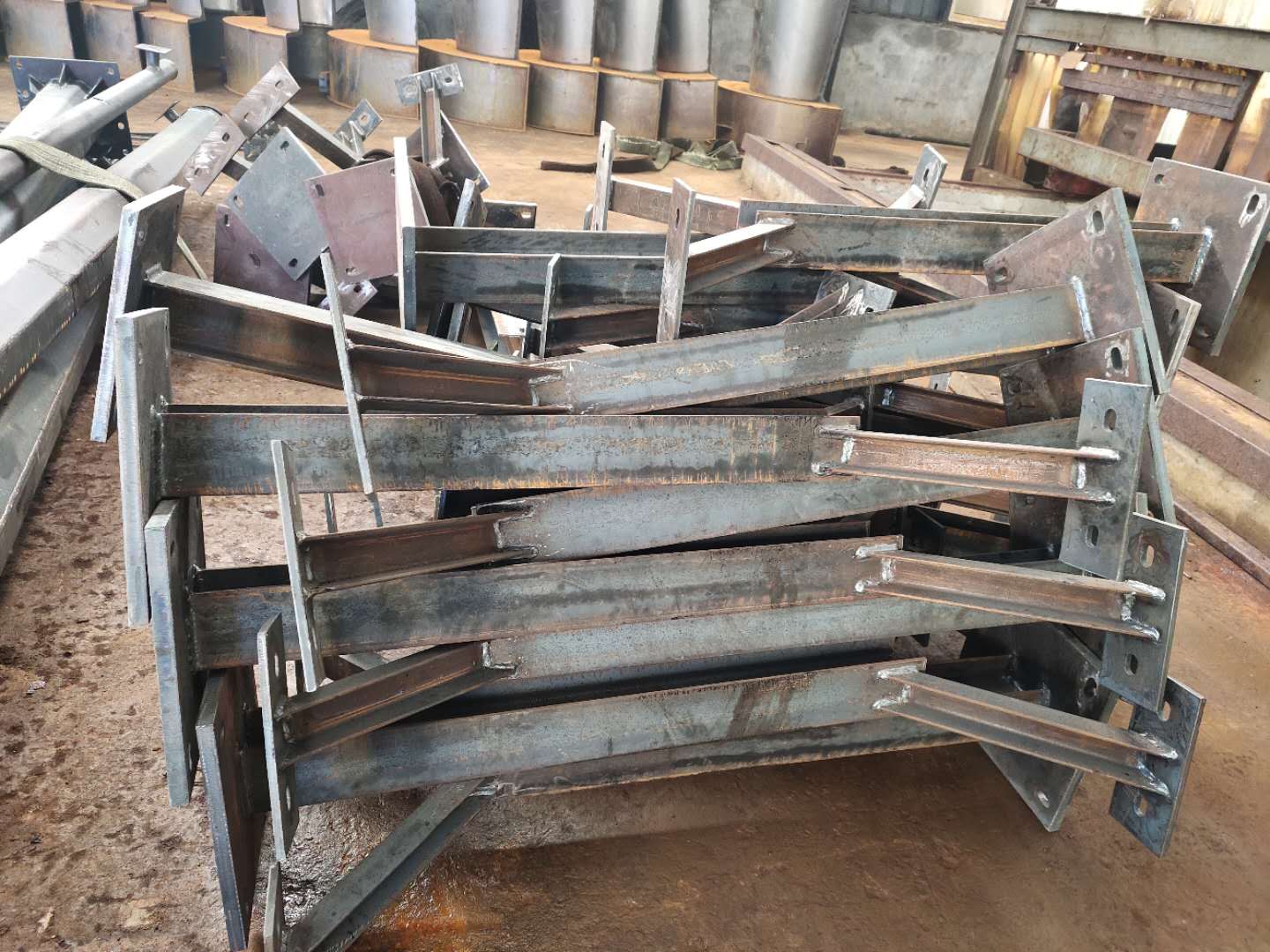 西安钢构件加工生产