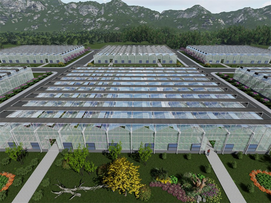 四川玻璃温室项目设计