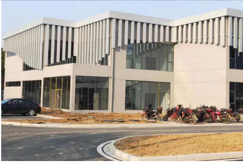 天府新區十九冶集團辦公室鋁三維板成功案例