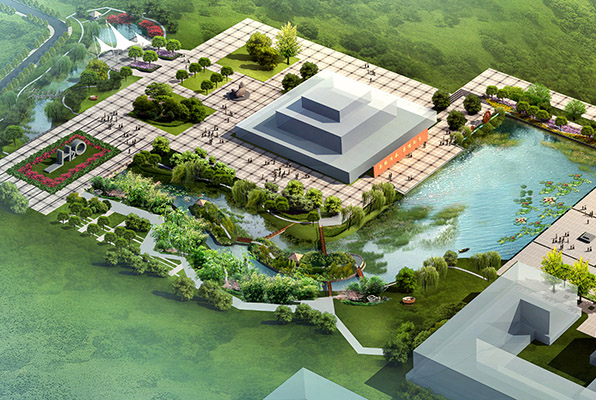 四川水利学院校园景观设计