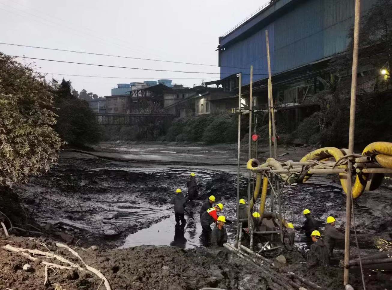 四川河道清淤施工