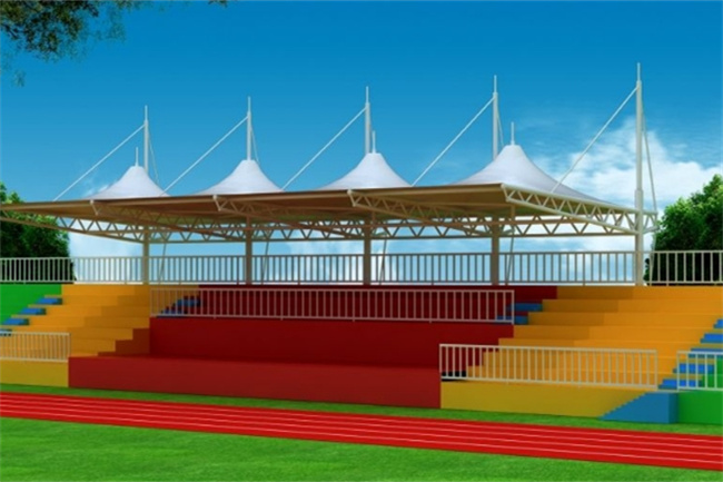 体育馆顶部结构图片